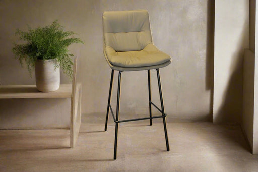 Bar chair in beige