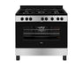 AEG 90CM 6000 SERIES 5 BURNER GAS/ELECTRIC STOVE NAMIBIA AUDIO MECCA CC