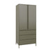 BON BON DOUBLE LOCKER MOSS GREY POPSTRUKT