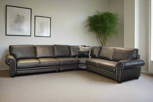 Clifton Lounge suite in full leather