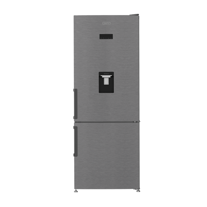 DEFY 426L 70CM ECO COMBI FRIDGE SATIN METALLIC DEFY