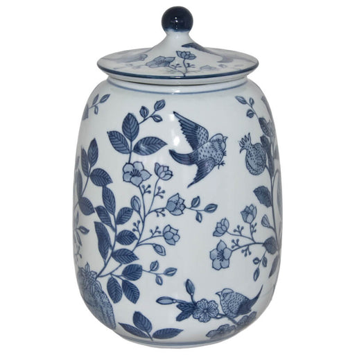 Blu epod ginger jar with lid ornament decor