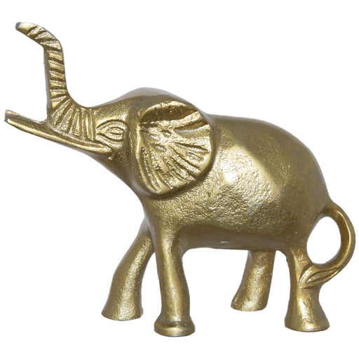 Small gold elephant ornament decor