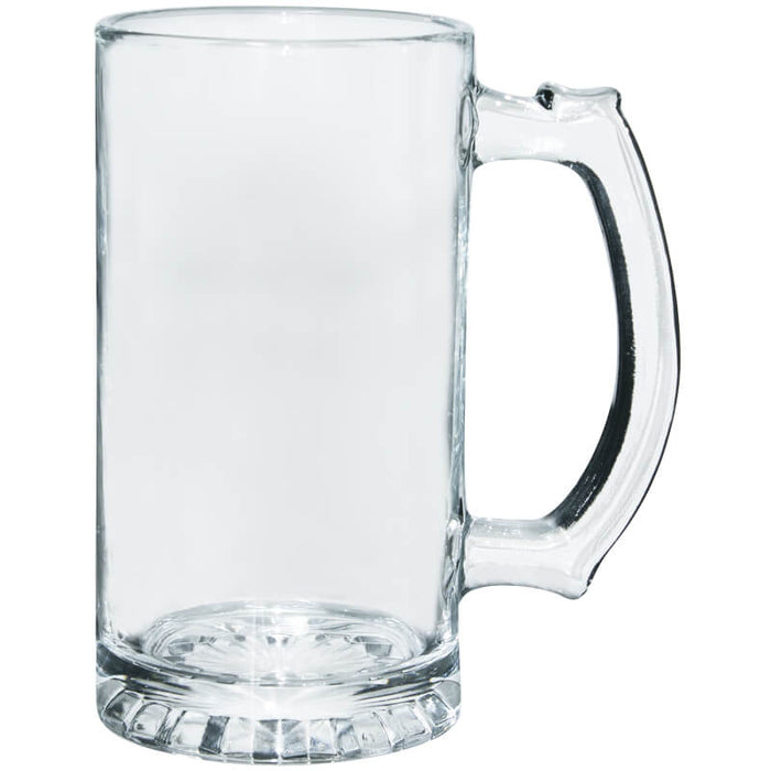 BEER MUG 500ML SET OF 6 TRANS NATAL CUT GLASS