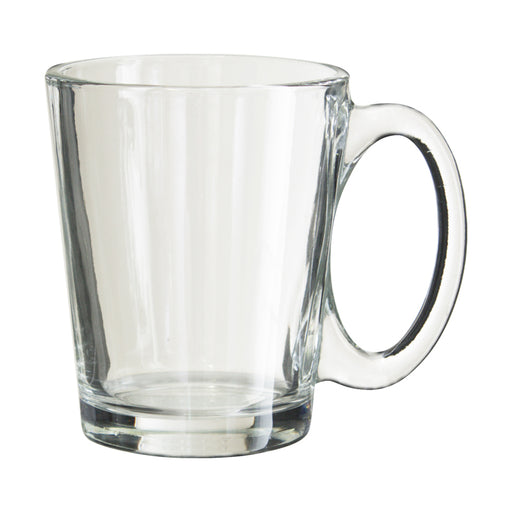 NINA TRIBECA C/MUG 250ML TRANS NATAL CUT GLASS