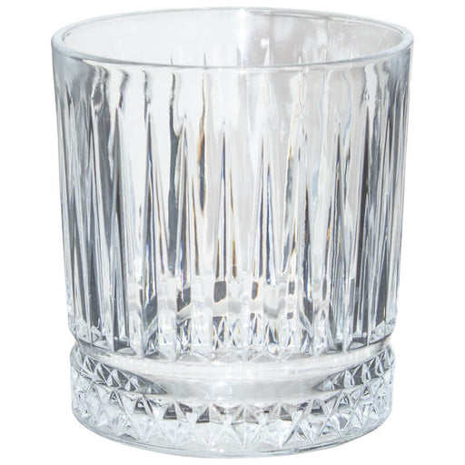 ELYSIA WHISKY GLASS 340ML S/6 TRANS NATAL CUT GLASS