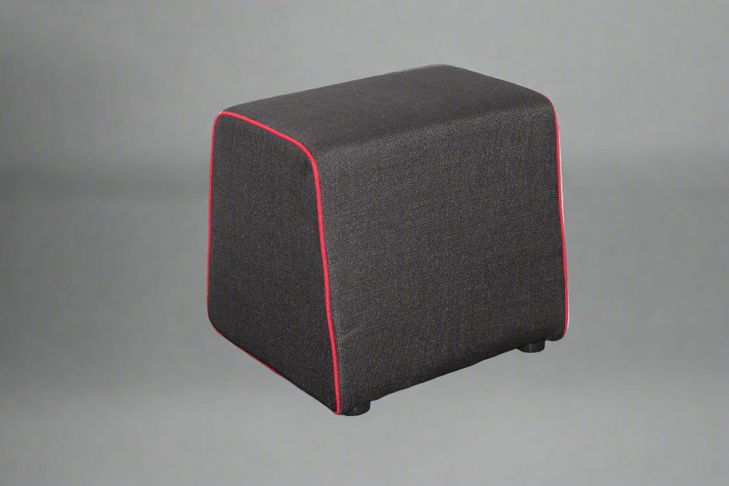 Dark grey office stool 