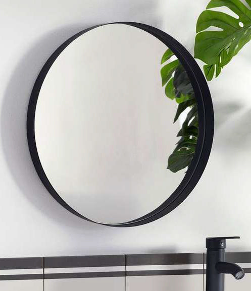 DEEPSET MIRROR - 900 DIA NOLDEN BROTHERS WOODEN