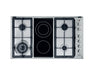 ELBA 90CM 4 GAS BURNERS WITH 2 CERAN HOB D.K. GAS APPLIANCES (P