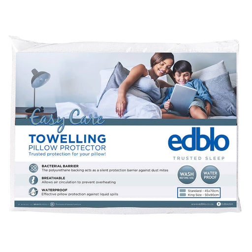 EASY PROTECT PILLOW PROTECTOR MUSHROOM EDBLO AFRICA PTY LTD