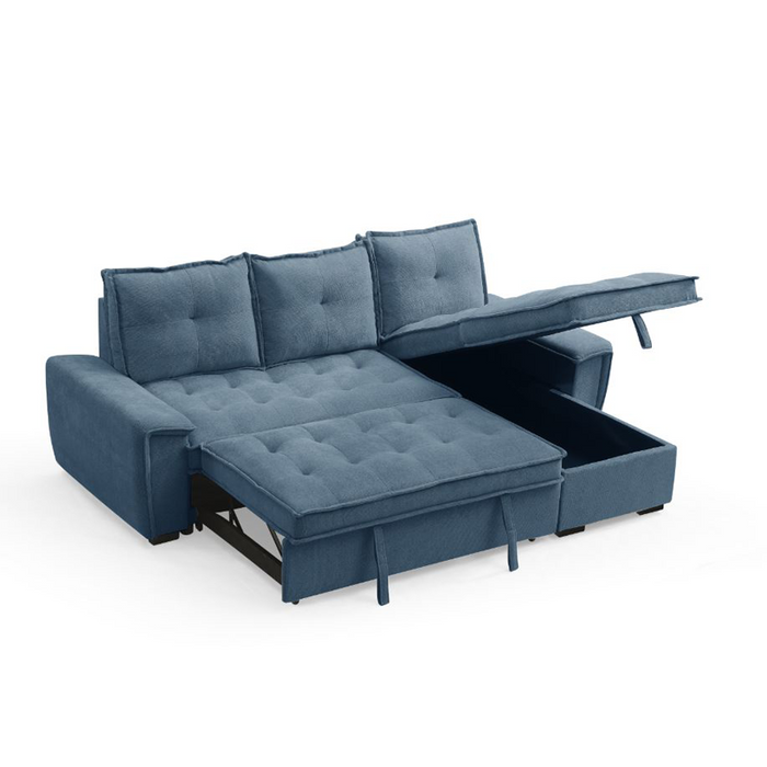 ELEANORA SLEEPER COUCH (BLUE)