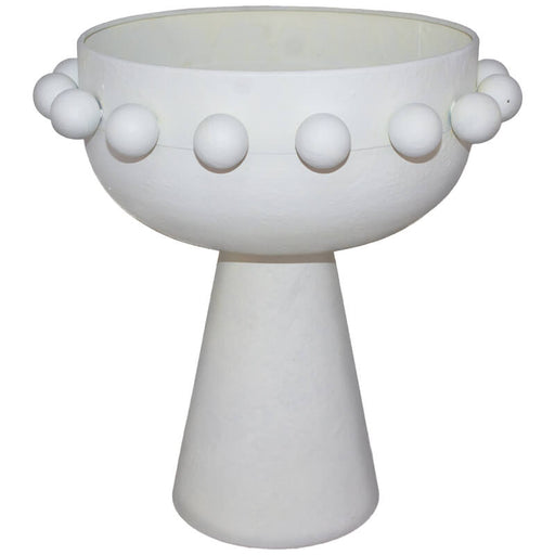 Bubble white vase ornament decor