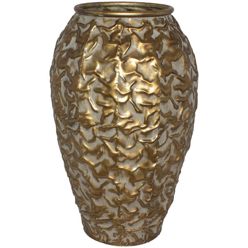 Gold vase ornament decor