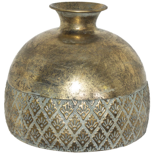 gold pattern pot ornament decor