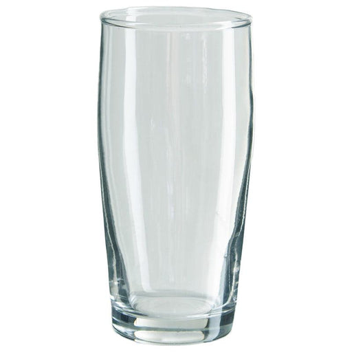 WILLY GLASS 385ML S/6 TRANS NATAL CUT GLASS