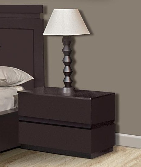 GABI PEDESTAL DARK MAHONGANY LINEAR CLASSICA