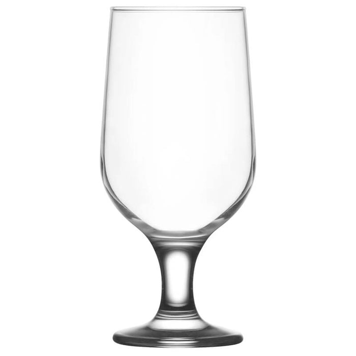 BELEK BEER GLASS 385ML SET OF 6 TRANS NATAL CUT GLASS