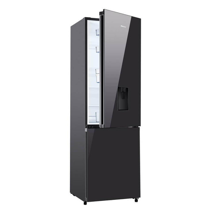 HISENSE 263L BLACK MIRROR B/FREEZER NAMIBIA AUDIO MECCA CC