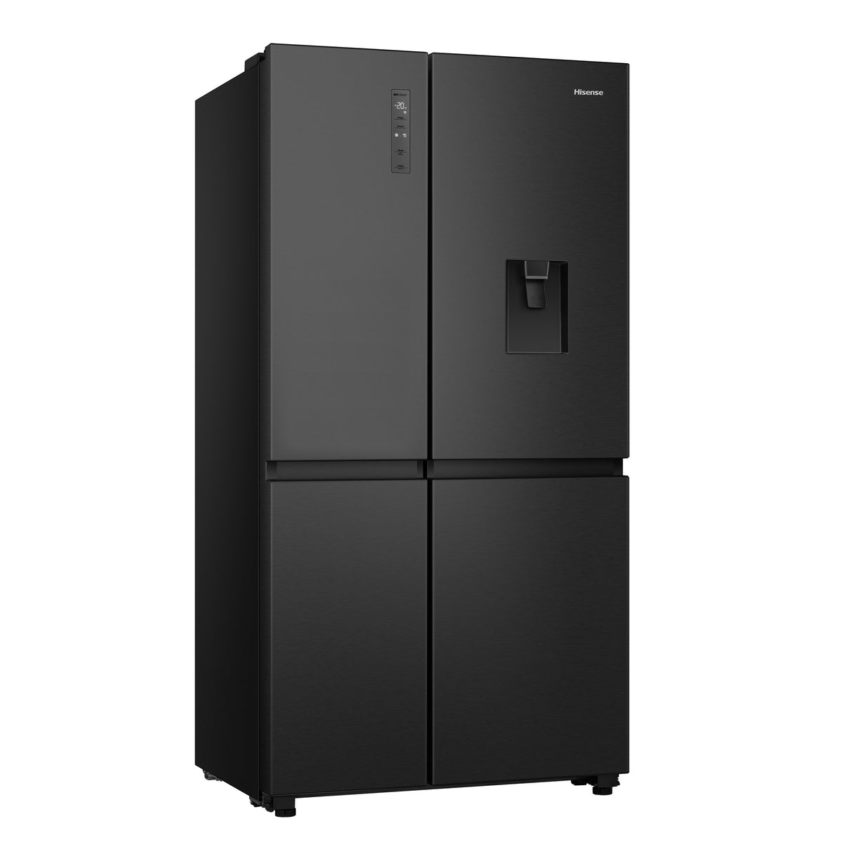 HISENSE 631L BLACK S/STEEL SIDE BY SIDE FRIDGE – Nictus Namibia