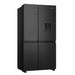 HISENSE 631L BLACK S/STEEL SIDE BY SIDE FRIDGE NAMIBIA AUDIO MECCA CC