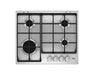 AEG 60CM 6000 SERIES 4 BURNER GAS HOB S/STEEL 