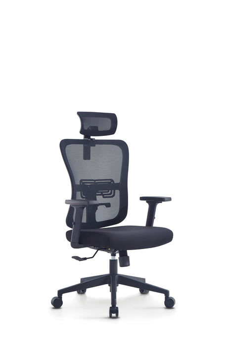 HT-9088AC HIGHBACK REV CHAIR BLACK STELLAR LIMITED