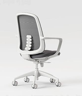 MIDBACK OFFICE CHAIR HT-311BW STELLAR LIMITED