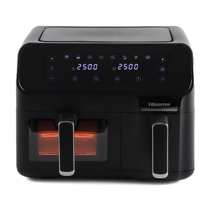 HISENSE 5.3L & 3.3L AIRFRYER WITH 2 X SEPERARE COM NAMIBIA AUDIO MECCA CC