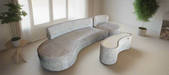 3PCE QUANTIANO LOUNGE SUITE L/GRAY WITH 1X C/TABLE INTERSOFA