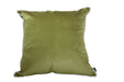 VELVET GRACIOUS GREEN/MILK PIPE SCATTER 60X60 ALPINE UPHOLSTERERS