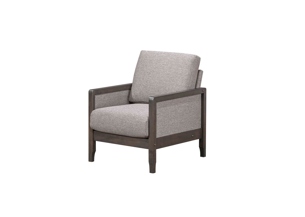 4PCE EMMA LOUNGE SUITE - CHARCOAL + EMMA BROWN INTERGO FURNITURE SDN.