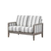 4PCE XAVIER LOUNGE SUITE - ANTIQUE GREY + PATTERN INTERGO FURNITURE SDN.