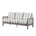 4PCE XAVIER LOUNGE SUITE - ANTIQUE GREY + PATTERN INTERGO FURNITURE SDN.