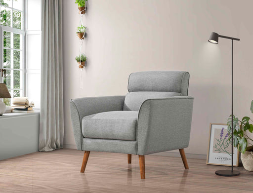 BALI LIGHT GREY OCCASIONAL CHAIR INTERGO FURNITURE SDN.