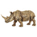 RHINO GOLD 59X28CM TRANS NATAL CUT GLASS