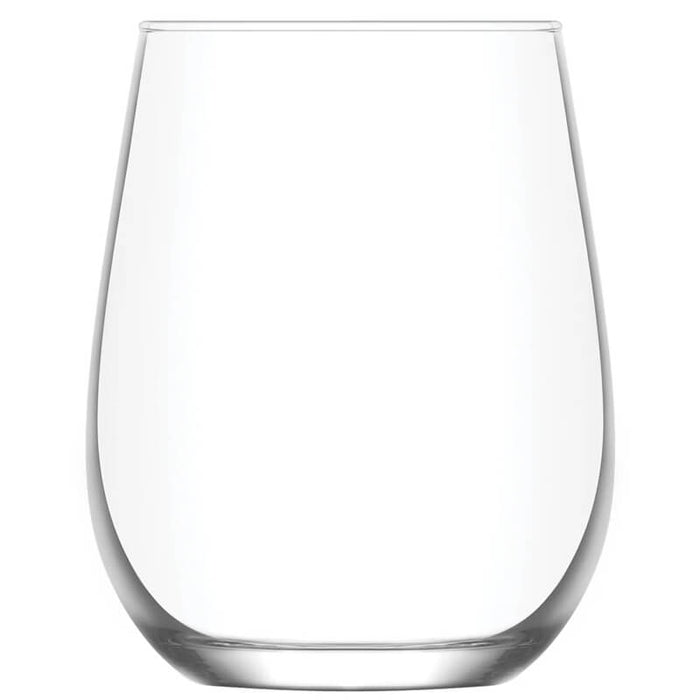 GAIA STEMLESS 475ML SET OF 6 TRANS NATAL CUT GLASS