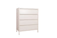 BON BON CHEST OF DRAWERS SOFT WHITE POPSTRUKT