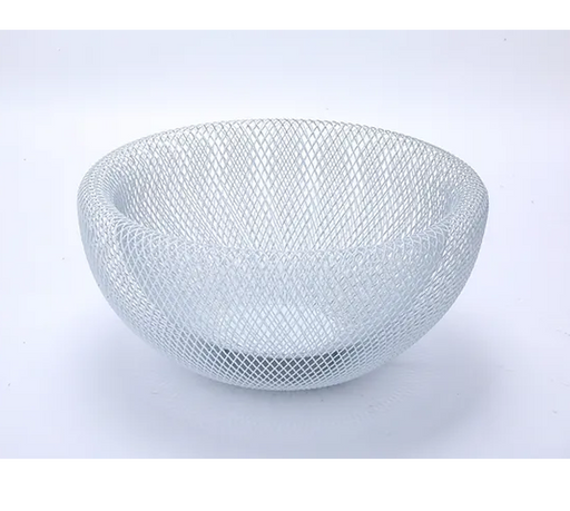 WHITE MESH FRUIT BASKET MABRUK IMPORT & EXPORT