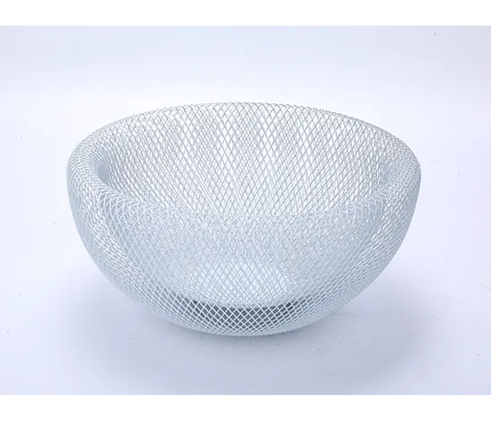 WHITE MESH FRUIT BASKET MABRUK IMPORT & EXPORT