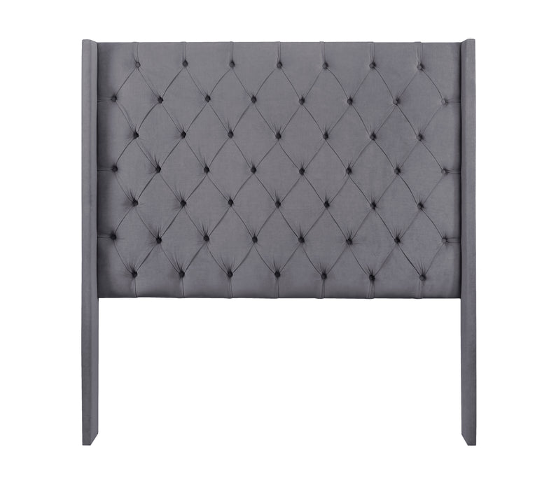 183CM MONICA HEADBOARD (SILVER) LINEAR CLASSICA