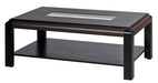 MONTANA COFFEE TABLE DARK MAHOGANY LINEAR CLASSICA