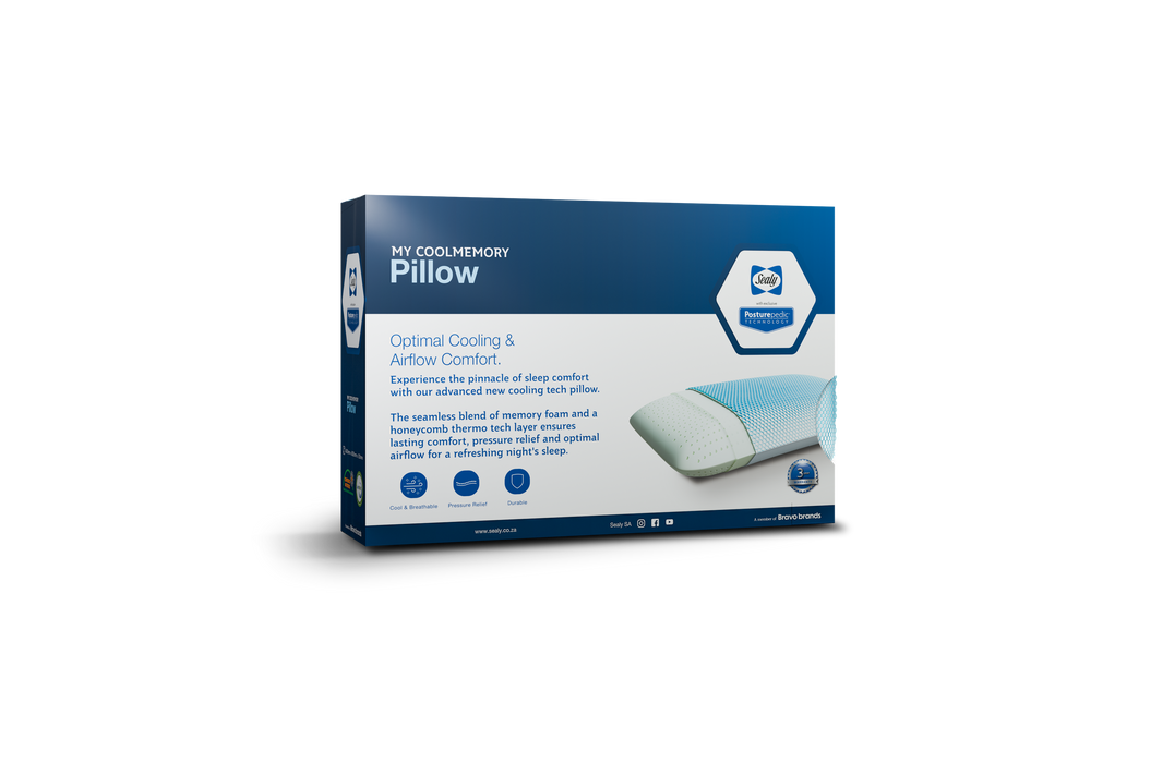 MY COOL MEMORY PILLOW 45X70 SEALY