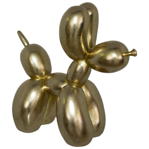 gold balloon dog ornament decor