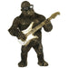 GORILLA WITH GUITAR 27CM TRANS NATAL CUT GLASS