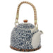 DELFT FUSION TEAPOT TRANS NATAL CUT GLASS