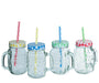 HANDLED COLD DRINK JAR 450ML SET OF 6 TRANS NATAL CUT GLASS