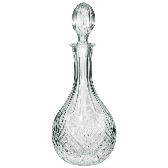 SHAZAM WINE DECANTER 800ML TRANS NATAL CUT GLASS