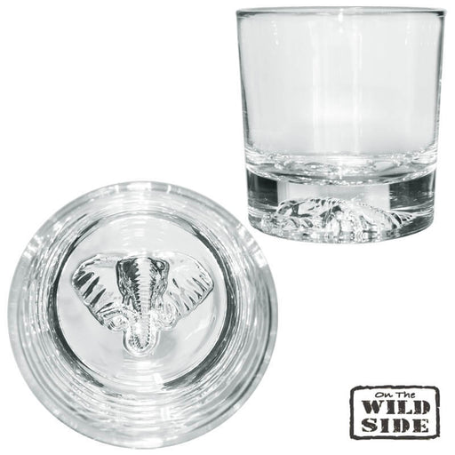 ELEPHANT WHISKY 310ML S/6 TRANS NATAL CUT GLASS