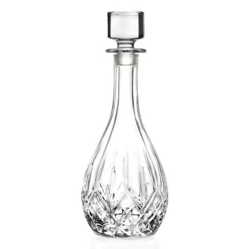 OPERA ROUND DECANTER & STOP 900ML TRANS NATAL CUT GLASS