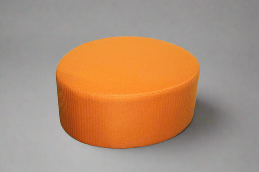 Orange office stool